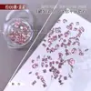 Rhinestones de circón para decoración de uñas, mini strass pequeños de fondo plano con forma irregular, strass pequeños brillantes a granel para decoración de uñas, strass sueltos, accesorios para decoración de uñas