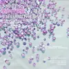 Rhinestones Redondos de Fondo Plano Serie de Tamaños Mixtos Decoraciones para Uñas, Populares en Xiaohongshu, Rhinestones para Uñas Portátiles DIY Venta al por Mayor