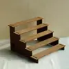 Suporte de Exibição para Figuras de Transmissão ao Vivo, Rack de Exibição de 2-5 Níveis, Armazenamento de Pequenos Enfeites, Organizador de Mesa, Escada de Exibição para Miniaturas