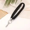 Cuentas Nuevo Llavero Tejido Colorido Colgante para Funda de Teléfono Móvil Correa de Muñeca Corta Cuerda de Mano Regalo para Mujeres