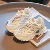 Zapatos Deportivos de Cuero para Niñas, Impermeables, Nuevos Modelos Primavera y Otoño, Zapatos para Niños de Mediana Edad y Mayores, Estudiantes de Primaria, Zapatos de Correr para Niños, Ligeros y de Suela Suave