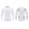 Ropa deportiva ajustada para correr, chándal para hombre, de secado rápido, transpirable, que absorbe el sudor, para entrenamiento muscular, camiseta americana de manga larga