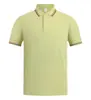 Camisa Polo de Algodão Puro de Alta Qualidade Workwear Personalizado Camisa de Cultura Corporativa Roupa de Trabalho Gola Lapela Camiseta de Manga Curta Bordado Estampa Logo