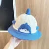 Chapéu de Bebê Primavera e Outono Super Fofo Desenho Animado Aba Larga Proteção Solar Chapéu Bacia Inverno Bebês Meninos e Meninas Crianças Pequenas Exterior À Prova de Vento Pescador