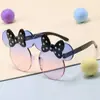 Novos Óculos de Sol Infantis Personalizados da Minnie, Óculos para Bebê, Óculos Anti-UV, Óculos de Princesinha com Laço