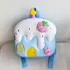 Bolsa Infantil Fofa Estilo Coreano, Mochila Escolar para Jardim de Infância, Bolsa de Casca de Ovo Bolo Sorvete, Mochila para Meninos e Meninas, Bolsa para Passeio de Bebê