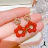 [Colección Rentable 3] Pendientes de Plata con Aguja de Plata y Circonita de Calidad Chapados en Oro, Joyería de Pendientes de Calidad Estilo Lujo Accesible de Gama Alta