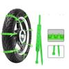 Cadena antideslizante universal para neumáticos de dos y tres ruedas, para coche eléctrico, con batería, para motocicletas y neumáticos antirrobo.