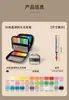 Caneta Marcadora Acrílica Noya com Tinta Líquida Direta, Cores Empilháveis, Corpo Redondo, Ponta Macia com Controle de Tinta, Caneta de Aquarela Infantil, Caneta para Graffiti em Bolsa de Tecido