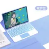 Funda de Cuero Adecuada para Samsung S10Fe X520 Tablet Teclado Bluetooth Retroiluminado Sensible al Tacto Funda Protectora Magnética Comercio Exterior