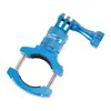Suporte de bicicleta personalizado para filmagem fixa acessórios de expansão clipe de tubo de motocicleta bicicleta clipe de câmera de esportes para ciclismo