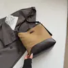 Bolso de Axila de Gran Capacidad para Mujer Verano 2025 Nuevo Bolso de Moda de Gran Capacidad Bolso Sencillo de Cubo de Hombro Cruzado para Mujer
