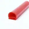 Tira de Silicona Tipo P en Forma de 9 Resistente a Altas y Bajas Temperaturas, Tira de Sellado para Puerta de Horno y Gabinete de Vapor Tipo E, Tira de Sellado para Refrigeración Tipo Doble E de Silicona