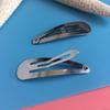 Clipe de Cabelo Bb Gota d'Água de Aço Inoxidável 5cm Resistente à Ferrugem Acessórios Dourados para Cabelo Grampo Infantil Suprimento Grampo de Cabelo Fofo de Desenho Animado