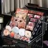 Estante de Almacenamiento para Cosméticos Estante de Almacenamiento de Acrílico Estante Transparente para Almacenamiento de Labiales Estante para Almacenamiento de Cosméticos y Esmaltes de Uñas Al por Mayor
