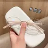48 Modelos Nuevos de Monturas de Gafas Retro Ovaladas Pequeñas de Alambre Dorado, Mismo Estilo que en Xiaohongshu, Venta al por Mayor de Gafas Danyang, Se Pueden Personalizar con Graduación