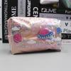 Ins Nuevo Producto Bolsa de Cosméticos de Arena Movediza de Gran Capacidad Corazón Girly Estuche para Lápices de Estudiante Bolsa de Tocador de Viaje Billetera para Monedas