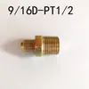 Accesorios Hidráulicos Tubos de Teflón Boquillas de Aceite Adaptadores de 1/8 1/4 9/16 Boquillas de Aceite para EE. UU. Fuerza Recta Gu