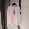 Sudadera de Manga Larga de Color Sólido Piedra con Cuello Redondo Estilo Piedra Cruz Estrella para Hombres y Mujeres, Hecha en Fábrica, Corte Holgado, Sin Capucha