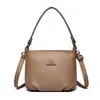 Bolso de Piel Suave para Mujer Yuezizi 2026 Nuevo Modelo Otoño/Invierno para Madres de Mediana Edad, Bolso de Hombro y Cruzado Versátil de Gran Capacidad