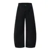 Pantalones JIAMU Otoño/Invierno estilo americano de tres colores, pierna ancha, holgados, adelgazantes, curvos para hombres y mujeres, simples, fluidos, casuales, largos, versátiles