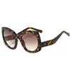 Gafas de Sol Versátiles Estilo Retro Europeo y Americano con Montura Grande Ojo de Gato, de Moda para Exteriores, Vacaciones, Viajes, Conducción, Protección Solar, Gafas de Sol Transfronterizas
