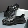 Zuecos de Verano para Hombre para Uso en Exteriores, Sandalias Deportivas Completamente Cerradas con Suelas Suaves que se Sienten como Pisar Caca, Chanclas de Playa
