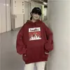 Moletom Feminino, Estilo Solto e Casual, Versátil para Outono e Inverno 2026, Novo Design, Forrado com Fleece e Espesso, Blusa Casual Versátil
