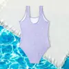 Traje de baño infantil ins europeo y americano, traje de baño de verano para niñas, una pieza, triángulo, nuevo, traje de baño para vacaciones en aguas termales