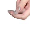 Red Celebre Explosivo Nail Art Malta Diamante Fondo Plano Blanco Empalmado Espiga de Trigo Mini Diamante Cristal con Forma Especial Decoración de Uñas