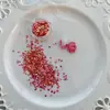 Nuevas Perlas de Burbuja Ultra-Delgadas Rayas Láser Color Aurora Lentejuelas Mixtas Multicolor Decoraciones para Uñas Accesorios de Manicura