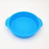 Nuevo molde redondo de silicona para pasteles transfronterizo, venta al por mayor, bandeja antiadherente para hornear pasteles de 9 pulgadas, molde para hornear DIY