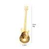Acero Inoxidable 304 Cuchara Creativa de Guitarra Cuchara Beth Cuchara de Café Cuchara para Mezclar Barra de Hielo Barra de Música Cuchara de Regalo
