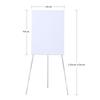 5029 Quadro de escrita magnético doméstico infantil ensino escritório comercial suporte especial triângulo display pendurar papel quadro branco