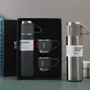Nueva taza térmica de regalo para eventos de empresa, taza de té de acero inoxidable 304, taza de agua de recuerdo, en stock