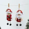 Suministros de Decoración Navideña Nuevos Transfronterizos para Personas Mayores, Colgantes Pequeños, Accesorios para Árbol de Navidad, Colgantes Pequeños de Tela, Regalos