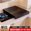 Estante de almacenamiento para cocina, cubierta de acero al carbono para estufa de gas, soporte para estufa de inducción, base de soporte para estufa de gas al por mayor