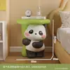 Fofo Desenho Animado Folha de Lótus Curativa Panda Mesa de Centro Sala de Estar Quarto Quarto de Crianças Decoração Casa Nova Presente de Mudança