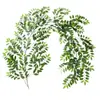 Novo Produto Amazon Transfronteiriço: Decorações de Trepadeiras com Folhas de Oliveira e Figueira para Mesas de Jantar e Lareiras de Primavera e Verão, Vendas Diretas da Fábrica