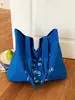 2026 Bolso de Lona Grande de Estilo Coreano Nuevo para Mujer, Bolso de Hombro Nuevo de Estilo Perezoso para el Trabajo y el Trayecto, Bolso Tote de Nicho