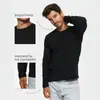Sudeste Asiático Comércio Exterior Transfronteiriço 2026 Camiseta Fina de Manga Longa Outono Camada Base T Versátil Essencial Top Masculino Gola Redonda Manga Longa