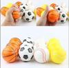 Fabricantes de Dongguan Bolas de Espuma PU Brinquedos Bolas de Beisebol Tênis Vôlei Chaveiro Brindes Promocionais Basquete Futebol
