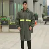 Impermeable de Una Pieza Largo Personalizado de Resorte Sub-Hilado Impermeable para Todo el Cuerpo Hombres y Mujeres Seguridad Propiedad Duty Protección Laboral Adulto Extendido
