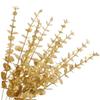Plantas Verdes Simuladas Transfronterizas Hojas Individuales de Eucalipto Eucalipto Amazon Arreglo Floral Interior Flor Simulada Adornos Decorativos Venta al por Mayor