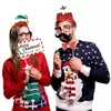 Postales de Saludos Transfronterizos Papá Noel Fiesta Navideña Set de 38 Piezas de Accesorios Fotográficos Navideños