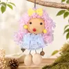 Muñeca de nuez, lindo juguete colgante, kit hecho a mano, kit de material de muñeca de vaina, accesorios para colgar en bolsa, venta al por mayor