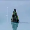 Simulación de micropaisaje, rocalla, Pabellón de Agua, Puente, paisaje, concepción artística, jardín chino, bonsái, accesorios de mesa de té, artesanías, pequeños adornos