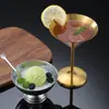 Copa de Acero Inoxidable 304 Copa para Postre Helado Transfronteriza Copa de Champaña Taza para Velas de Exportación Taza para Jugo Logo Personalizado