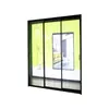 Puertas correderas anchas y estrechas con bordes estrechos para sala de estar, cocina, balcón, centro comercial, oficina, mampara de vidrio, puertas correderas extremadamente estrechas
