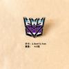 Marvel Hero Cartoon Metal Broche Transformers Megatron Optimus Prime Badge Pin Bag Acessórios de Vestuário